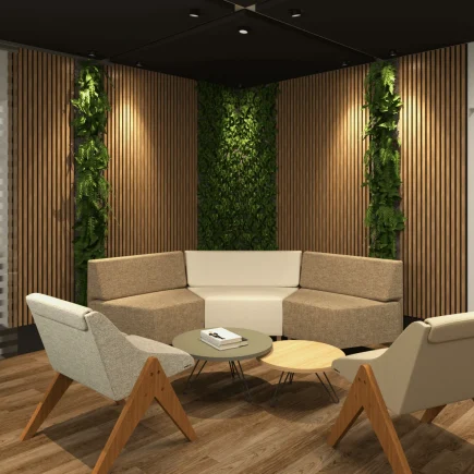 Como o painel ripado acústico transforma seu ambiente?