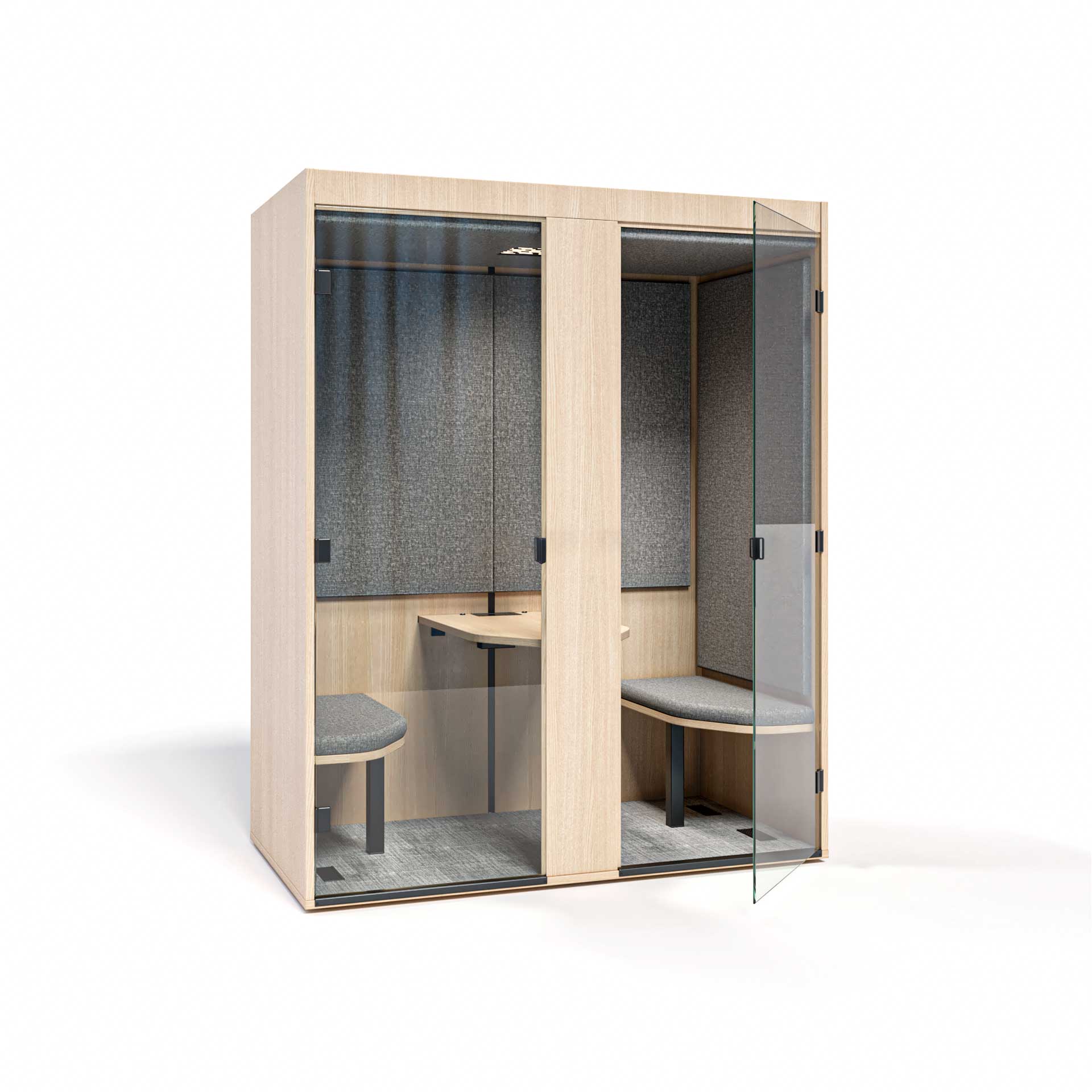 Acabe com o barulho no trabalho: cabine acústica para escritório