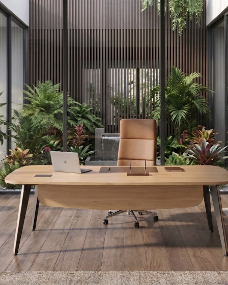 Como o design orgânico chegou às salas de reunião e áreas colaborativa