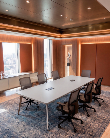 Design orgânico nos escritórios: como as linhas curvas estão transformando os ambientes corporativos