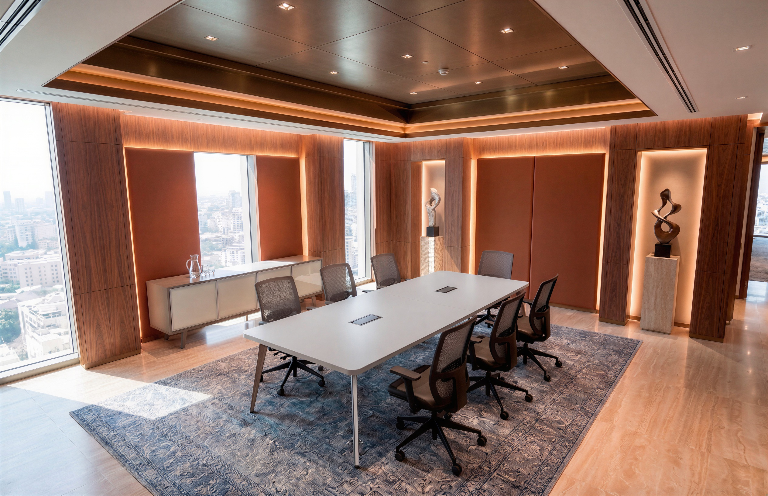 Design orgânico nos escritórios: como as linhas curvas estão transformando os ambientes corporativos