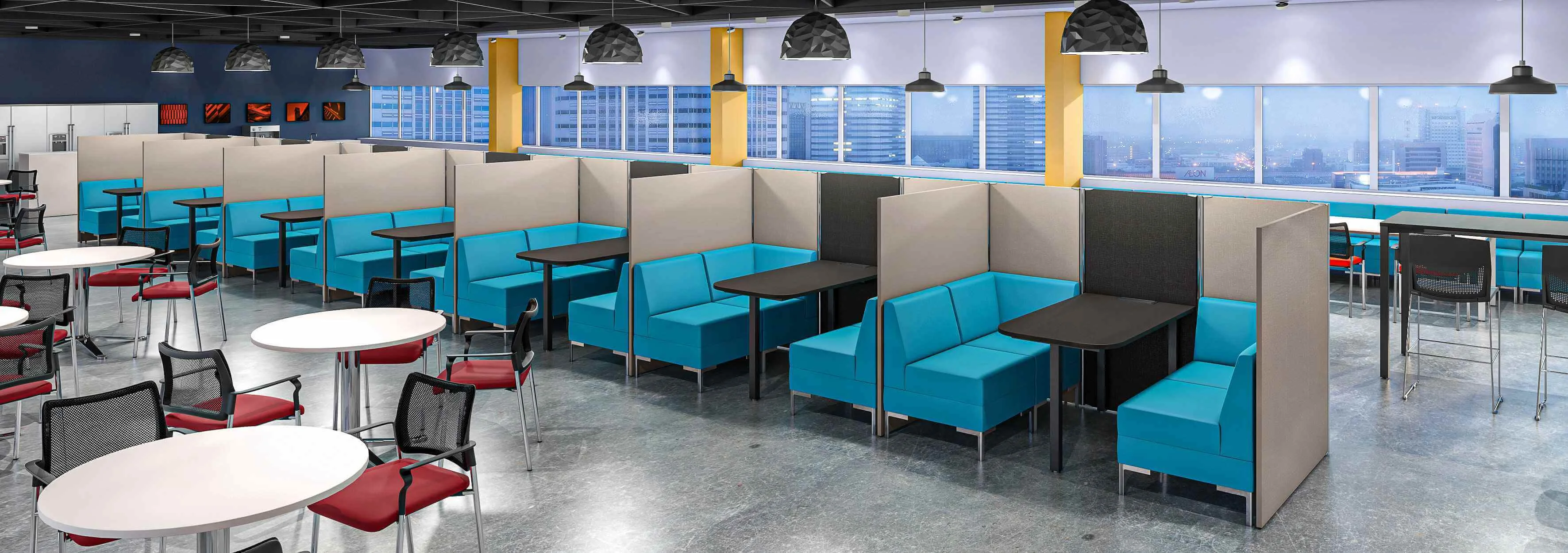 Cabine de Reunião Inside