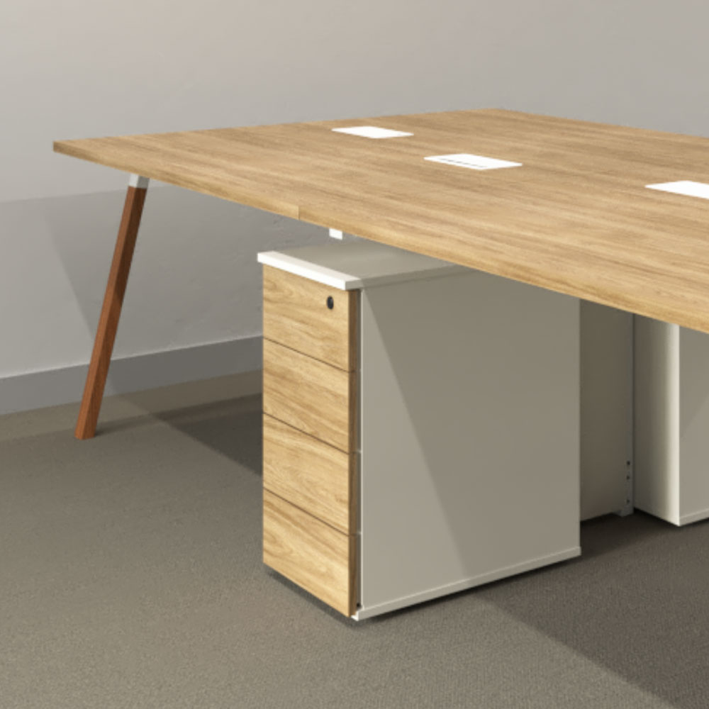 Gaveteiros para a plataforma