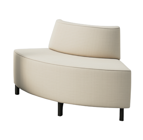 Sofá Mod Curvo Modelo Grande Externo